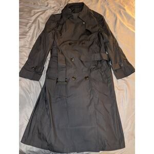 Defense Logistics Agency Army Trench Coat Women's 14 R